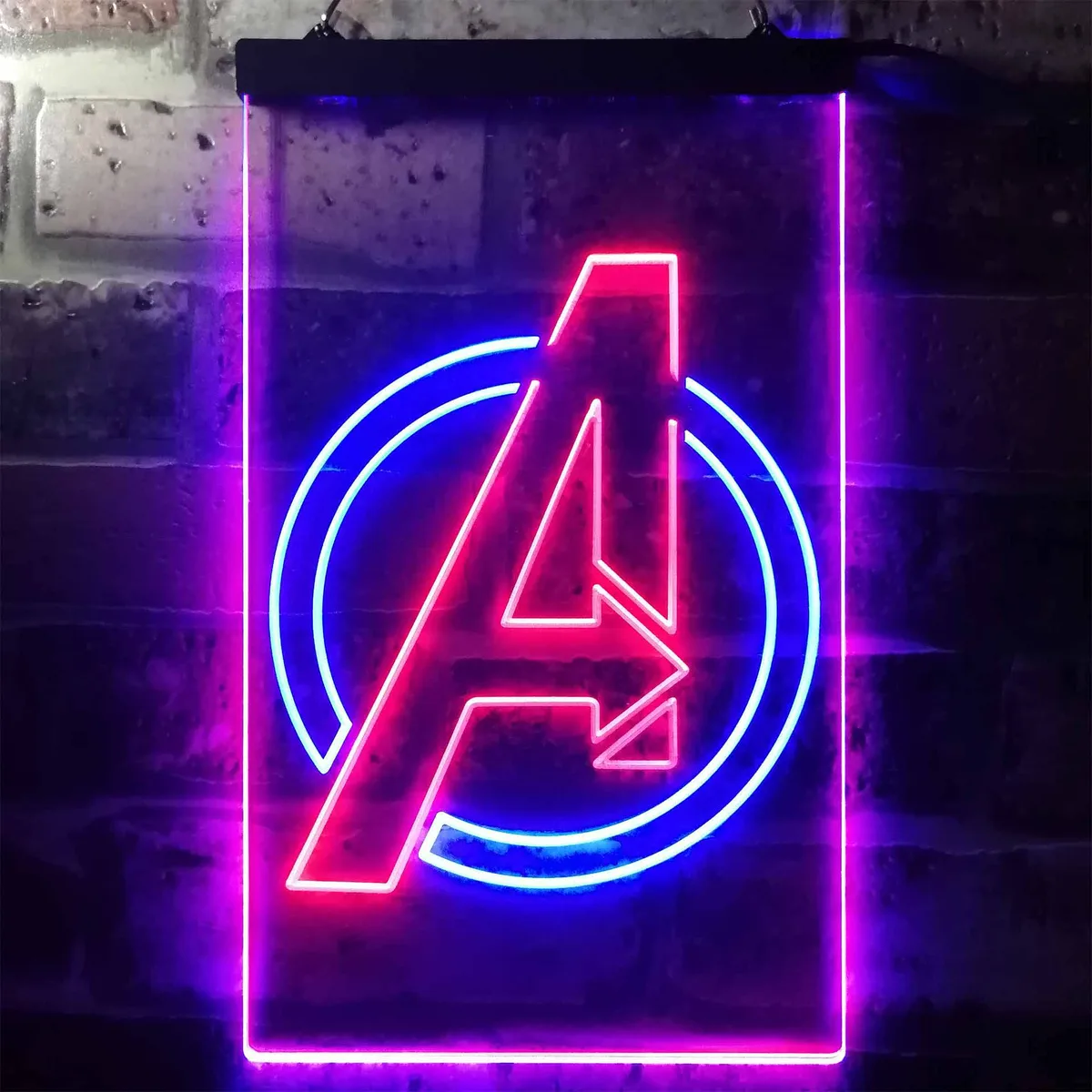 Captain America Avengers Neon-Like LED Sign
