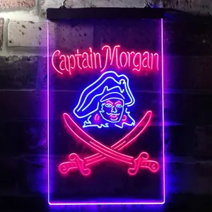 Captain Morgan Pirate Neon-Like LED Sign