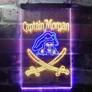 Captain Morgan Pirate Neon-Like LED Sign