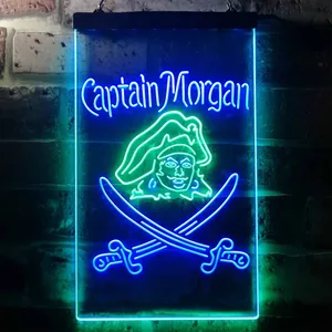 Captain Morgan Pirate Neon-Like LED Sign