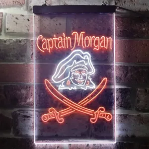 Captain Morgan Pirate Neon-Like LED Sign