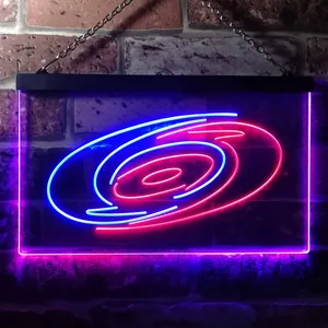 Carolina Hurricanes Logo 1 Neon-Like LED Sign