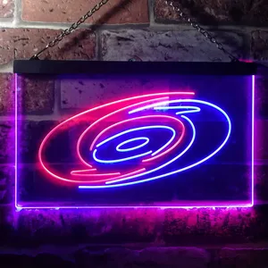 Carolina Hurricanes Logo 1 Neon-Like LED Sign