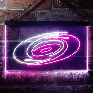 Carolina Hurricanes Logo 1 Neon-Like LED Sign