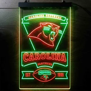 Carolina Panthers EST 1995 Neon-Like LED Sign
