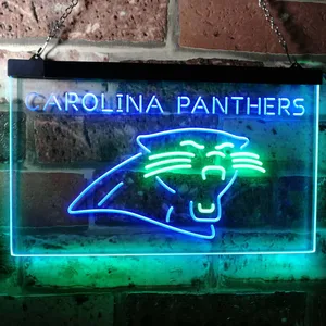 Carolina Panthers Neon-Like LED Sign