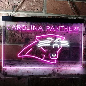 Carolina Panthers Neon-Like LED Sign