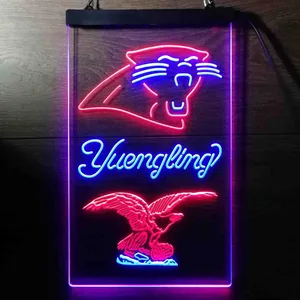 Carolina Panthers Yuengling Neon-Like LED Sign