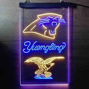 Carolina Panthers Yuengling Neon-Like LED Sign