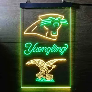 Carolina Panthers Yuengling Neon-Like LED Sign