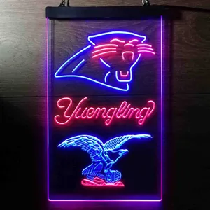 Carolina Panthers Yuengling Neon-Like LED Sign