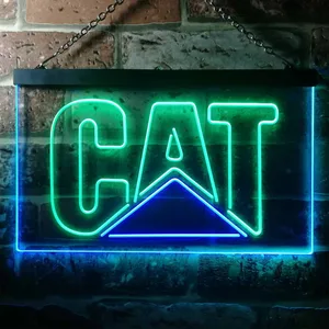 Caterpillar Neon-Like LED Sign
