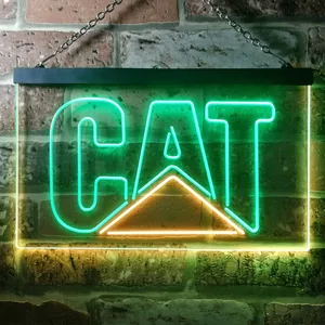 Caterpillar Neon-Like LED Sign