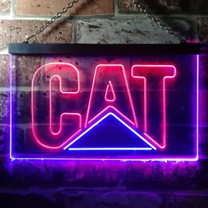 Caterpillar Neon-Like LED Sign