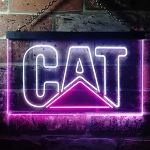 Caterpillar Neon-Like LED Sign