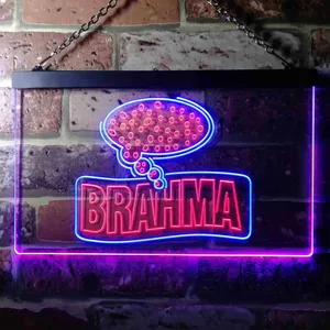 Cerveza Brahma Think Beer Neon-Like LED Sign