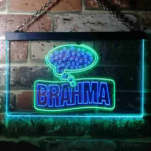 Cerveza Brahma Think Beer Neon-Like LED Sign