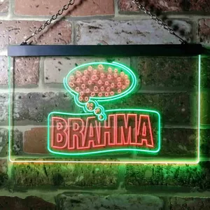 Cerveza Brahma Think Beer Neon-Like LED Sign