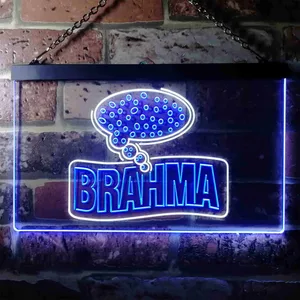 Cerveza Brahma Think Beer Neon-Like LED Sign