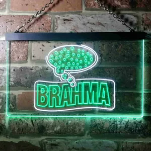 Cerveza Brahma Think Beer Neon-Like LED Sign