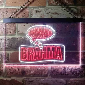 Cerveza Brahma Think Beer Neon-Like LED Sign
