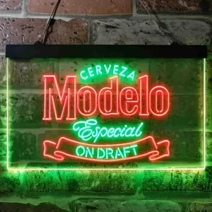Cerveza Modelo Especial On Draft Neon-Like LED Sign