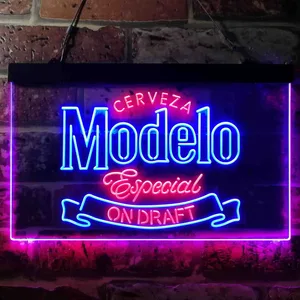 Cerveza Modelo Especial On Draft Neon-Like LED Sign