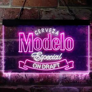 Cerveza Modelo Especial On Draft Neon-Like LED Sign