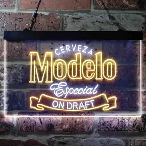 Cerveza Modelo Especial On Draft Neon-Like LED Sign