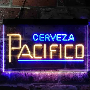 Cerveza Pacifico Banner Neon-Like LED Sign