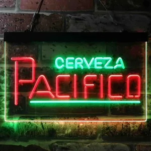Cerveza Pacifico Banner Neon-Like LED Sign
