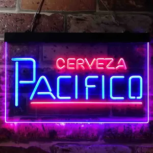 Cerveza Pacifico Banner Neon-Like LED Sign