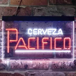 Cerveza Pacifico Banner Neon-Like LED Sign