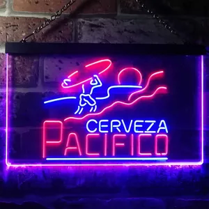 Cerveza Pacifico Surf Neon-Like LED Sign