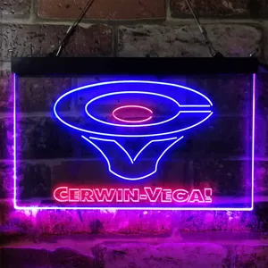Cerwin Vega Logo Neon-Like LED Sign