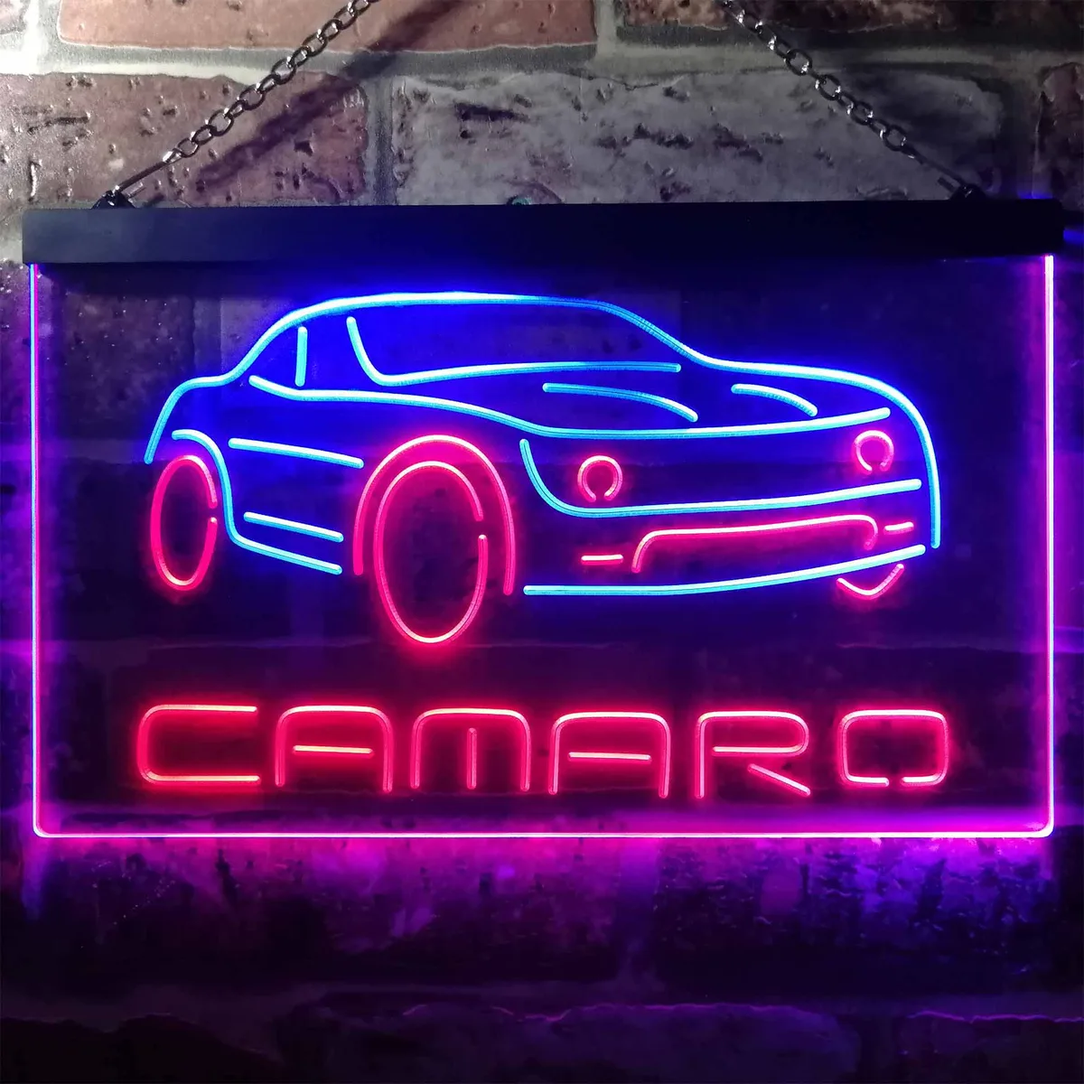 Chevrolet Camaro Car Neon-Like LED Sign
