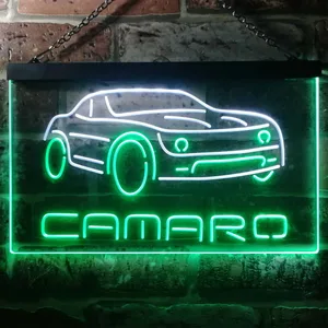Chevrolet Camaro Car Neon-Like LED Sign