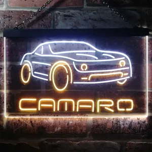 Chevrolet Camaro Car Neon-Like LED Sign