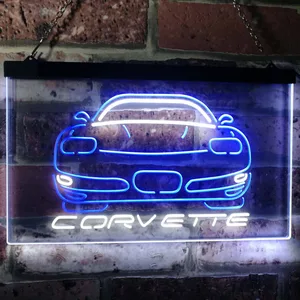 Chevrolet Corvette Neon-Like LED Sign