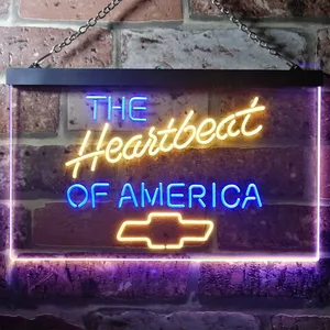 Chevrolet Heartbeat of America Neon-Like LED Sign