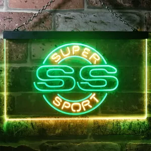 Chevrolet Super Sport SS Neon-Like LED Sign