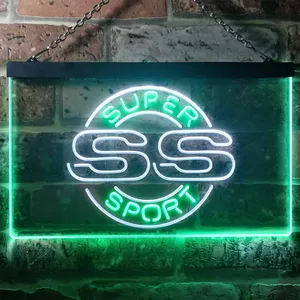 Chevrolet Super Sport SS Neon-Like LED Sign