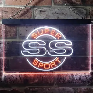 Chevrolet Super Sport SS Neon-Like LED Sign