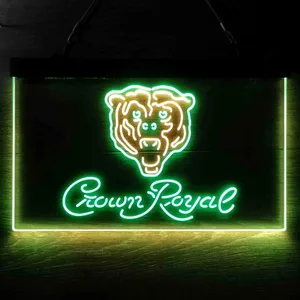 Chicago Bears Crown Royal Neon-Like LED Sign
