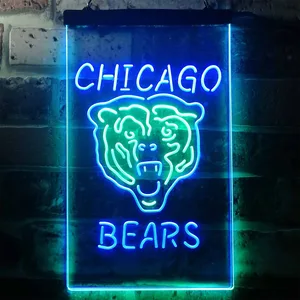 Chicago Bears Logo 1 Neon-Like LED Sign