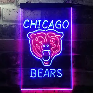 Chicago Bears Logo 1 Neon-Like LED Sign