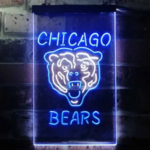 Chicago Bears Logo 1 Neon-Like LED Sign