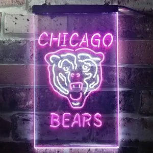 Chicago Bears Logo 1 Neon-Like LED Sign