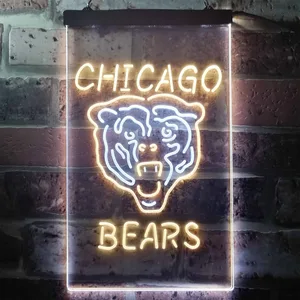 Chicago Bears Logo 1 Neon-Like LED Sign