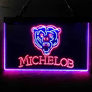 Chicago Bears Michelob Neon-Like LED Sign